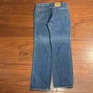 Vintage Levi's 517 Bootcut Blue Jeans Size Mens 36‎ x 32